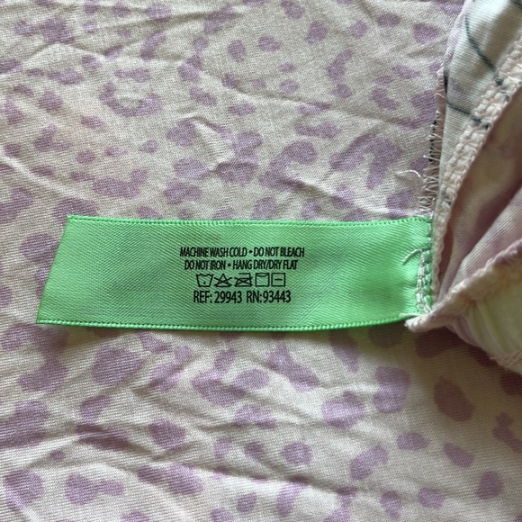 NWT Honeydew very soft button shirt and short pajama set size large - Picture 13 of 14